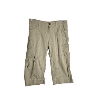 Women's Tan Cargo Pants - tag size 12 (fit like 10)